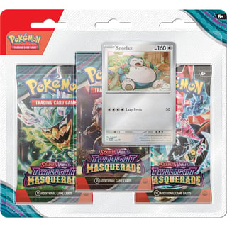 Pokémon Scarlet and Violet Twilight Masquerade 3 Boosters