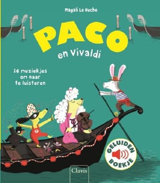 Paco en Vivaldi (Geluidenboek). 3+