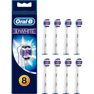 Oral-B Opzetborstels - 3D White 8 S