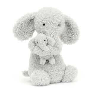 Jellycat Huddles Grey Elephant