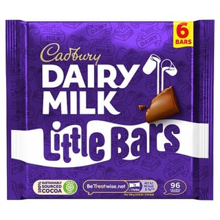 Cadbury Dairy Milk Little Bars 6 Pack