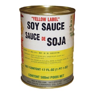 Yellow Label Soy Sauce 500ml (Tin)