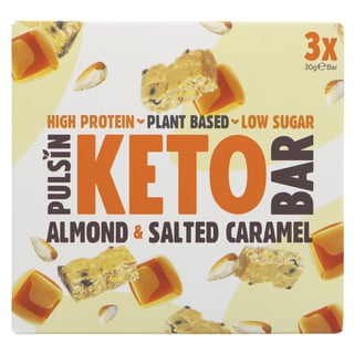 Pulsin' Almond & Caramel Keto Multi 3 X 30g