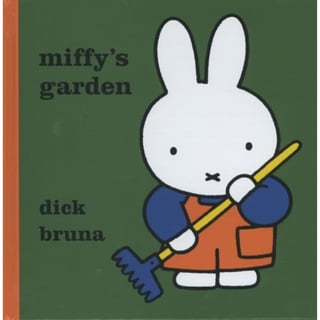 English Book Dick Bruna Miffy's Garden