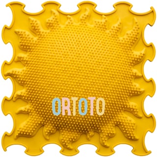 Ortoto Shining Sun Mat - Kleur: Yellow