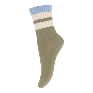 Mp Denmark Frej Socks Silver Sage 79201 3050