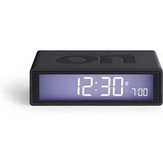 Lexon Flip+ Travel Clock RCC Large - Dark Grey