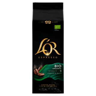 L'Or Bio Koffiebonen Sterkte 9