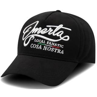 Baseball Cap Heren - Omerta - Zwart - One Size