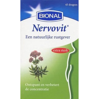 Bional Nervovit - Ontspannen en Concentratie Verbeteren - Met Valeriaan - 45 St