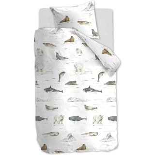 Dekbedovertrek Beddinghouse Polar Animals Grey