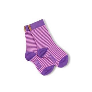 Nixnut Striped Socks Purple