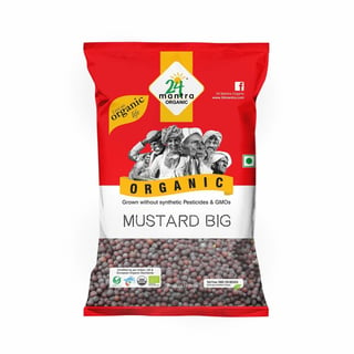 Organic Mustard Seeds (Big) 100Gr