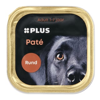PLUS Premium Honden Paté Rund