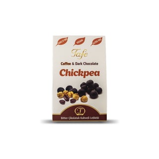 Tafe Dark Chocolate Covered Chickpea Dragee with Coffee 80 Gr
