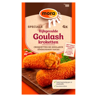 Mora Specials Rijkgevulde Goulash Kroketten