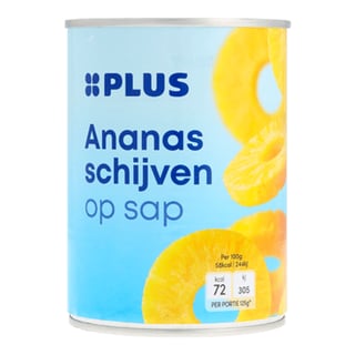 PLUS Ananas Schijven Op Sap