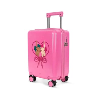 Konges Sløjd Travel Suitcase Bow Kitty Pink