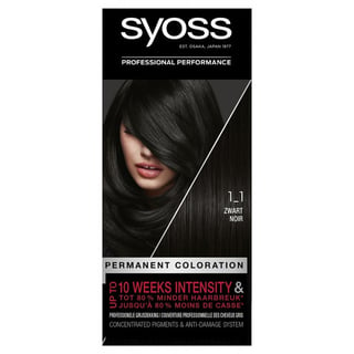 Syoss Colors 1-1 Black