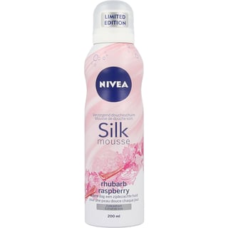 Nivea Care Shower Silk Mousse Rhubarb 200ml