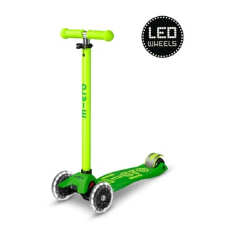 Maxi Micro Step Deluxe LED Geel Groen Neon