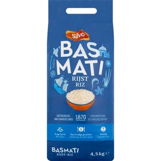 Silvo Basmati Rijst 4.5kg