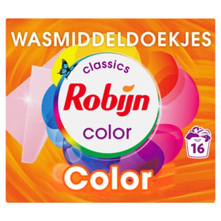 Robijn Wasmiddeldoekjes Color