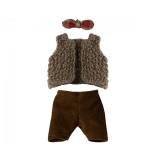 Maileg Vest, Pants and Butterfly for Grandpa Mouse