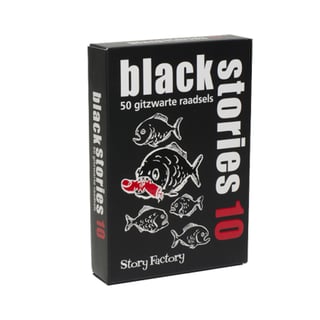 Black Stories 10 - 50 gitzwarte raadsels