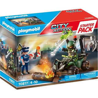 Playmobil 70817 Starterpack Politie: Gevarentraining