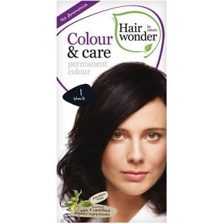 Hairwonder Colour & Care 1 - Black - Haarverf