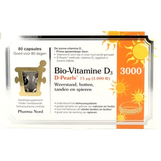 Pharma Nord Bio Vitamine D3 3000ie 80cap 80