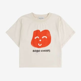 Bobo Choses Joyful Face T-Shirt