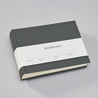 Semikolon Photo Album Classic Small - Dark Grey