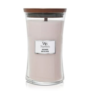 Woodwick Rosewood Kaars Groot