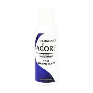 Adore Semi Permanent Hair Color 113 - African Violet 118ML