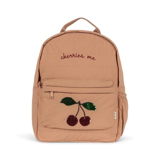 Konges Sløjd Juno Quilted Sequin Backpack Midi Cherry