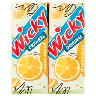 Wicky Original Sinaasappel 10-Pack