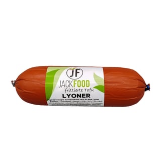 Jackfood Vegan Lyoner Met Gebakken Tofu 200g