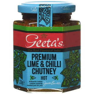 Geeta's Premium Lime And Chilli Chutney 230G