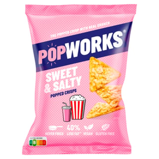 Popworks Popped Crisps Sweet & Salty