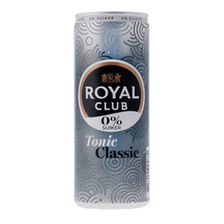 Royal Club Tonic 0% Suiker