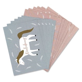 AVA&YVES Invitation Cards "Unicorn"