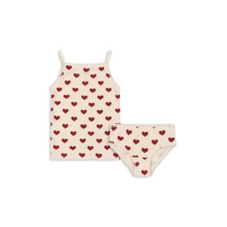 Konges Sløjd Minnie Underwear Gots Amour Rouge - Maat: 18M