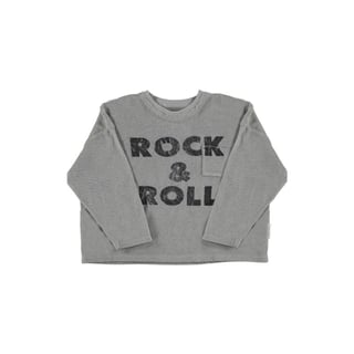 Piupiuchick Terry Longsleeve Shirt Grey ROCK & ROLL