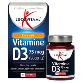 Lucovitaal D3 75Mcg Forte Vitamine 70 Ca