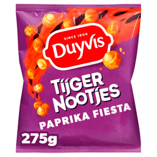 Duyvis Tijgernootjes Fiesta Paprika