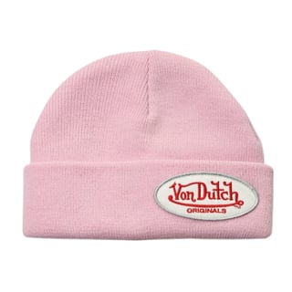 Von Dutch Powder Pink Beanie