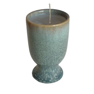 Ceramic Cup Candle - Cup Candle Agate Multi color