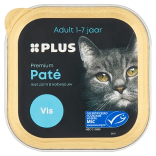 PLUS Premium Katten Paté Vis MSC